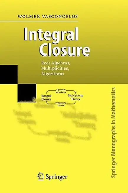 Integral Closure: Rees Algebras, Multiplicities, Algorithms by Wolmer Vasconcelos