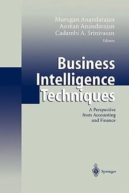 Business Intelligence Techniques: A Perspective from Accounting and Finance by Murugan Anandarajan