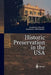 Historic Preservation in the USA by Karolin Frank