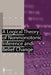 A Logical Theory of Nonmonotonic Inference and Belief Change by Alexander Bochman