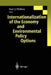 Internationalization of the Economy and Environmental Policy Options by Paul J. J. Welfens