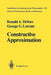 Constructive Approximation by Ronald A. DeVore