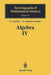 Algebra IV: Infinite Groups. Linear Groups by A. I. Kostrikin