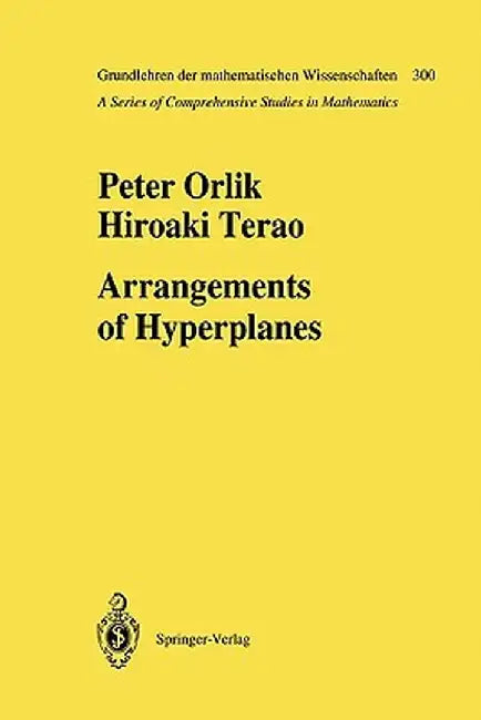 Arrangements of Hyperplanes by Peter Orlik