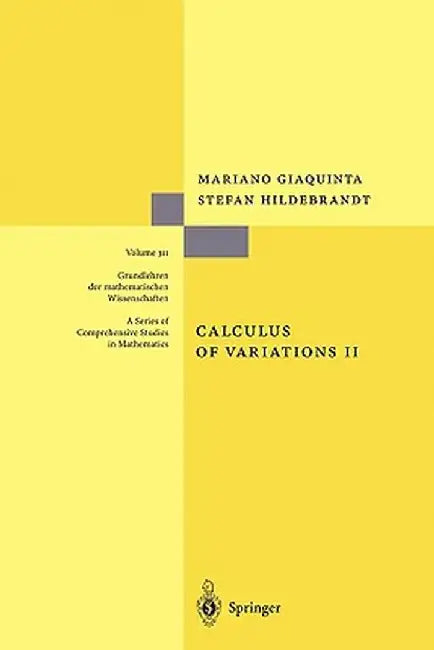Calculus of Variations II by Mariano Giaquinta