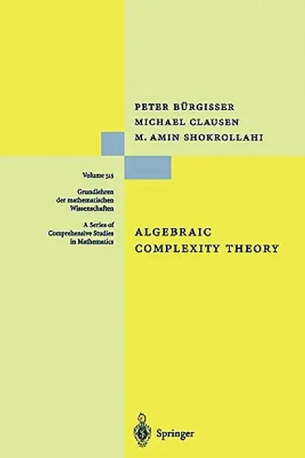 Algebraic Complexity Theory by T. Lickteig