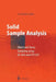 Solid Sample Analysis: Direct and Slurry Sampling Using Gf-AAS and Etv-Icp by Ulrich Kurfürst