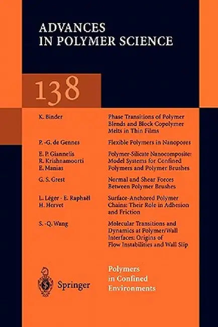 Polymers in Confined Environments by Steve Granick