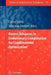 Recent Advances in Evolutionary Computation for Combinatorial Optimization by Carlos Cotta