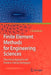 Finite Element Methods for Engineering Sciences: Theoretical Approach and Problem Solving Techniques by Joel Chaskalovic