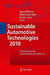 Sustainable Automotive Technologies: Proceedings of the 2nd International Conference by Jörg Kessler, Aleksandar Subic, Martin Leary