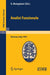 Analisi Funzionale: Lectures Given at a Summer School of the Centro Internazionale Matematico Estivo (C.I.M.E.) Held in Varenna (Como), Italy, June, 9 by E. Bompiani