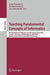 Teaching Fundamental Concepts of Informatics by Juraj Hromkovič