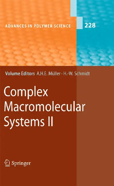 Complex Macromolecular Systems II by Axel H. E. Müller
