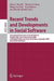Recent Trends and Developments in Social Software: International Conferences on Social Software, Blogtalk 2008, Cork, Ireland, March 3-4, 2008, and Bl by John G. Breslin