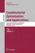 Combinatorial Optimization and Applications: 4th International Conference, Cocoa 2010, Kailua-Kona, Hi, Usa, December 18-20, 2010, Proceedings, Part I by Weili Wu, Ovidiu Daescu