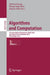 Algorithms and Computation: 21st International Symposium, Isaac 2010, Jeju Island, Korea, December 15-17, 2010, Proceedings, Part I by Otfried Cheong, Kyung-Yong Chwa, Kunsoo Park