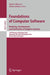 Foundations of Computer Software: Modeling, Development, and Verification of Adaptive Systems 16th Monterey Workshop 2010, Redmond, Usa, Wa, Usa, Marc by Radu Calinescu, Ethan Jackson
