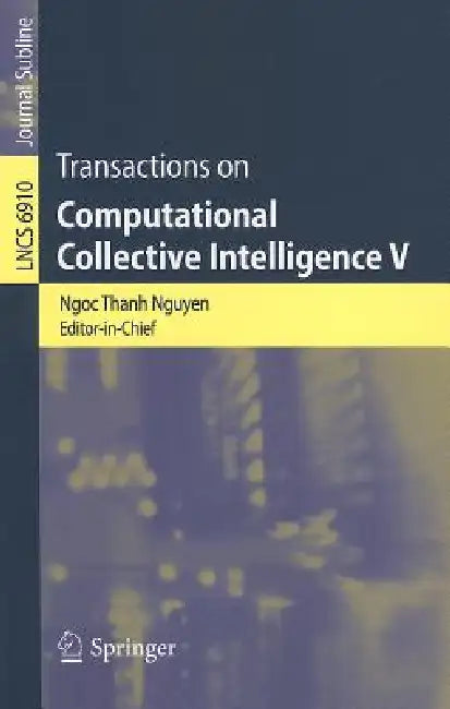 Transactions on Computational Collective Intelligence V by Ngoc Thanh Nguyen