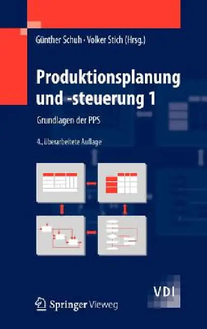 Produktionsplanung Und -Steuerung 1: Grundlagen Der Pps by Günther Schuh, Volker Stich