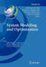 System Modeling and Optimization: 23rd Ifip Tc 7 Conference, Cracow, Poland, July 23-27, 2007, Revised Selected Papers by Adam Korytowski