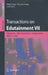 Transactions on Edutainment VII by Zhigeng Pan, Adrian David Cheok, Wolfgang Mueller