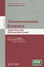 Telecommunication Economics: Selected Results of the COST Action IS0605 Econ@Tel by Antonis M. Hadjiantonis, Burkhard Stiller