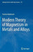 Modern Theory of Magnetism in Metals and Alloys by Yoshiro Kakehashi