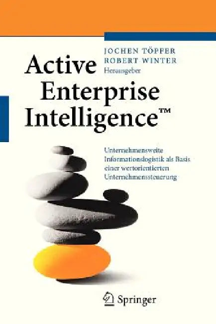 Active Enterprise Intelligence(tm): Unternehmensweite Informationslogistik ALS Basis Einer Wertorientierten Unternehmenssteuerung by Jochen Töpfer, Robert Winter