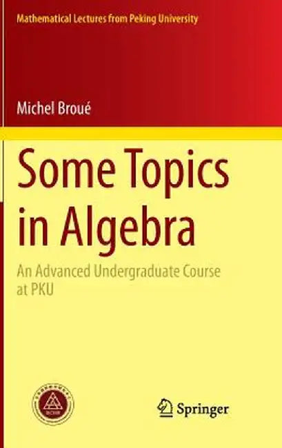 Some Topics in Algebra: An Advanced Undergraduate Course at PKU by Michel Broué
