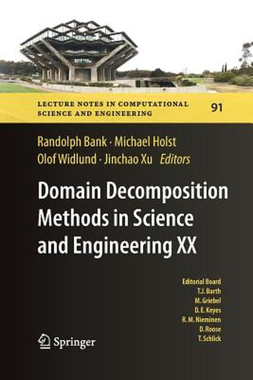 Domain Decomposition Methods in Science and Engineering XX by Randolph Bank