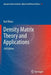 Density Matrix Theory and Applications by Karl Blum