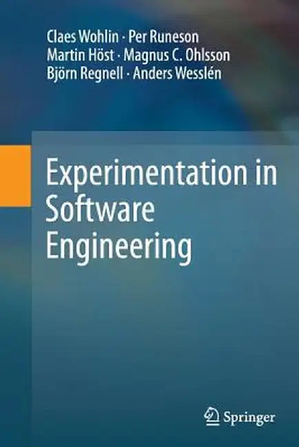 Experimentation in Software Engineering by Claes Wohlin
