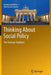 Thinking about Social Policy: The German Tradition by Franz-Xaver Kaufmann
