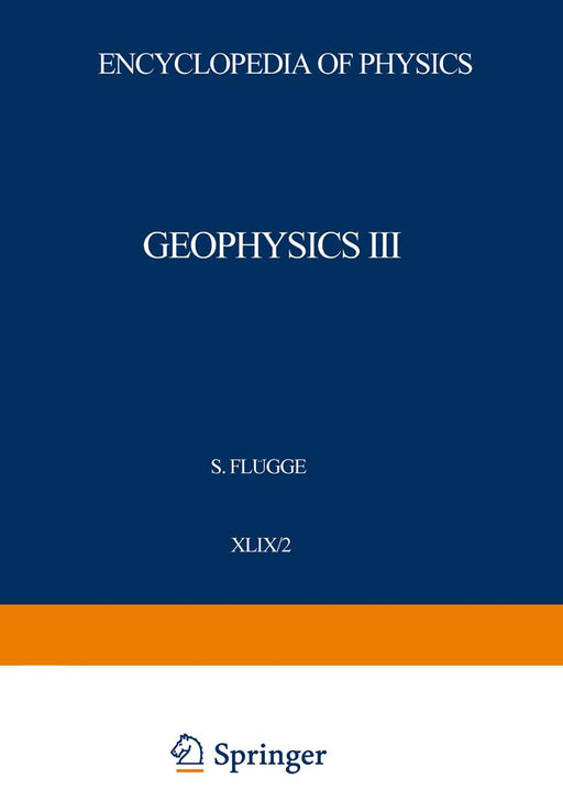 Geophysik III / Geophysics III: Teil II / Part II by J. Bartels