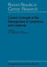 Current Concepts in the Management of Lymphoma and Leukemia by J. E. Ultmann