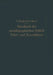 Handbuch Der Metallographischen Schleif-Polier- Und Ätzverfahren by Torkel Berglund, Antonie Meyer, Eugen Nesper