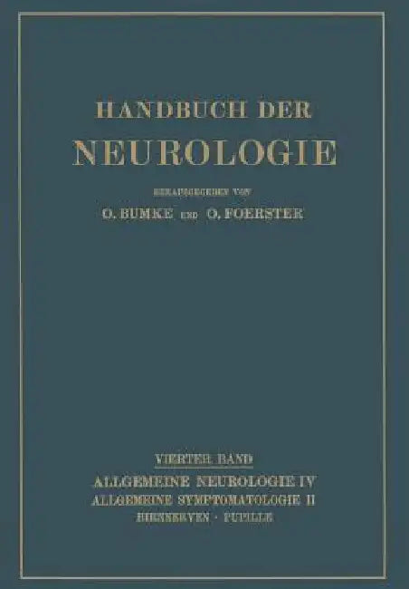 Hirnnerven Pupille by A. Bielschowksy, P. a. Jaensch, W. Klestadt