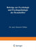 Beiträge Zur Psychologie Und Psychopathologie Der Brandstifter by Heinrich Többen