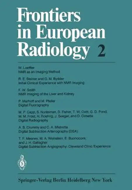 Frontiers in European Radiology by W. Loeffler