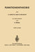 Vorlesungen Über Allgemeine Funktionentheorie Und Elliptische Funktionen by Adolf Hurwitz, Richard Courant, J. L. Doob