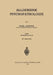 Allgemeine Psychopathologie by Karl Jaspers