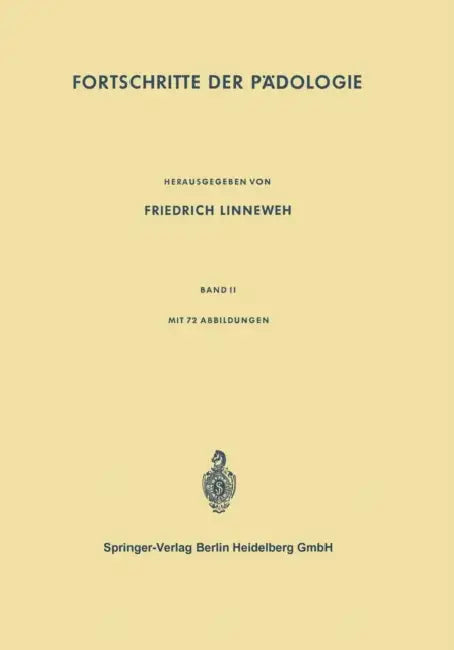 Fortschritte Der Pädologie by Friedrich Linneweh