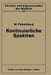 Kontinuierliche Spektren by Wolfgang Finkelnburg, F. Hund, H. Mark
