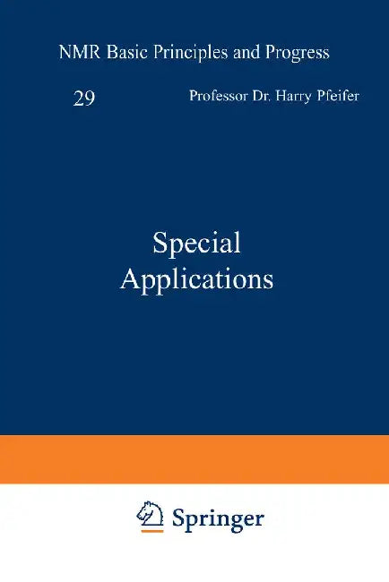 Special Applications by H. Pfeifer