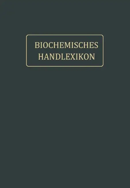 Fette, Wachse, Phosphatide, Protagon, Cerebroside, Sterine, Gallensäuren by Emil Abderhalden