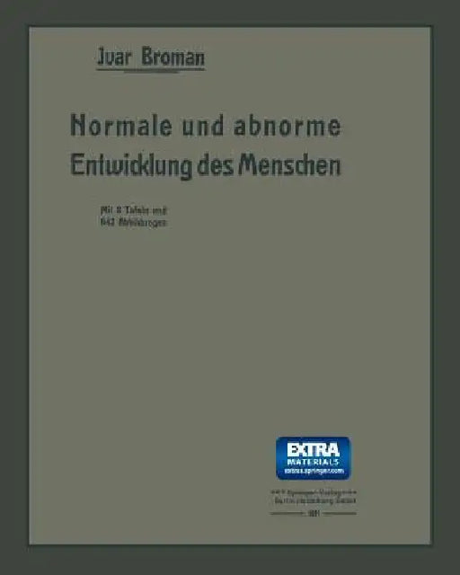 Normale Und Abnorme Entwicklung Des Menschen by Ivar Bromann