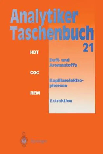 Analytiker-Taschenbuch by Helmut Günzler, A. Müfit Bahadir, Klaus Danzer