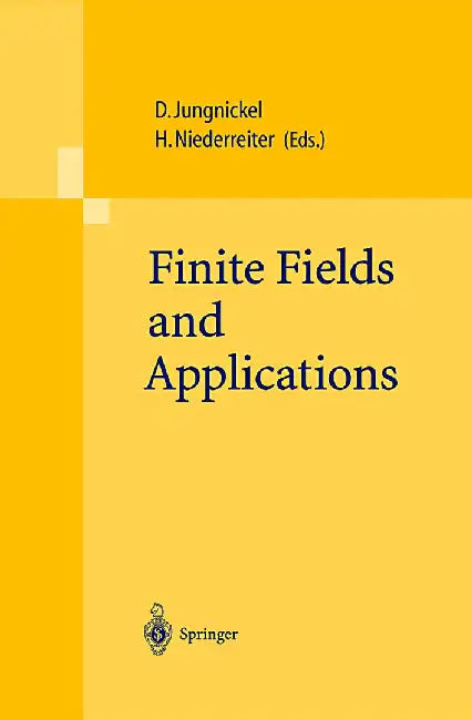 Finite Fields and Applications: Proceedings of the Fifth International Conference on Finite Fields and Applications Fq 5, Held at the University of Au by Dieter Jungnickel