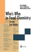 Who's Who in Food Chemistry: Europe by Reto Battaglia